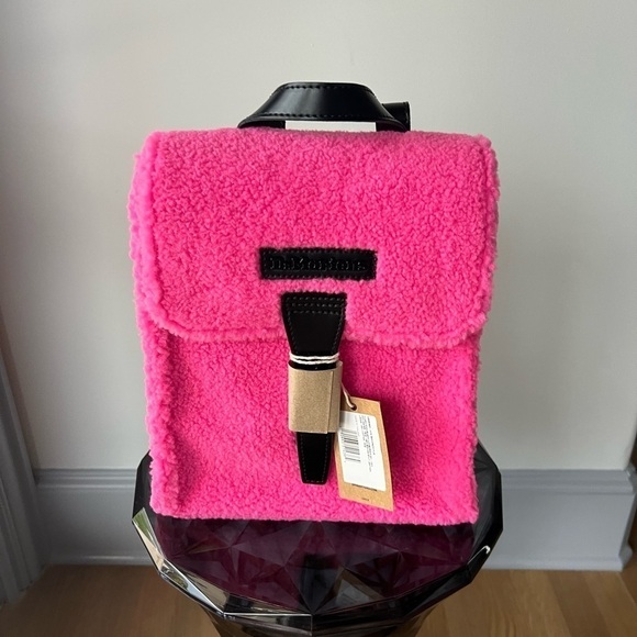 DR. MARTENS MINI FAUX SHEARLING BACKPACK - Picture 2 of 12